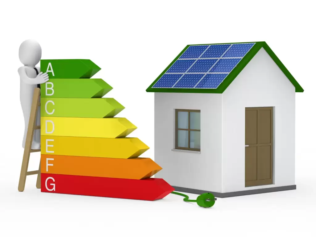 Enerji verimliliği sağlayan inverter cihazının detaylı bir görseli